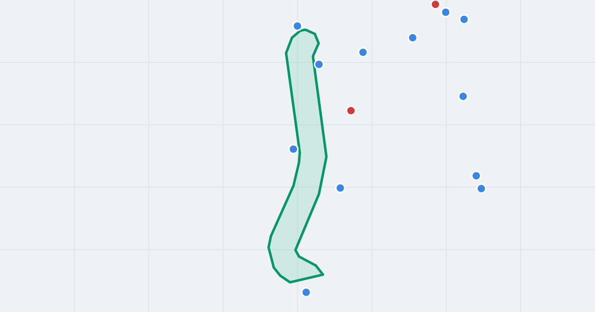 Mapa ulicy Piastowska z flipami w okolicy