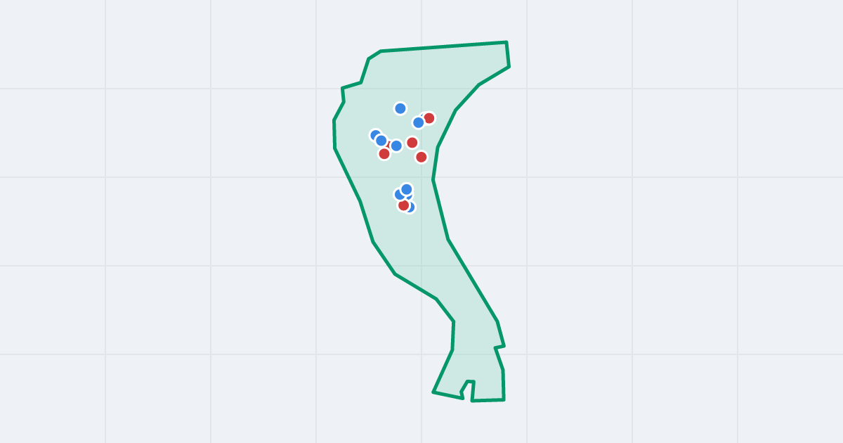 Mapa: Śródmieście z flipami