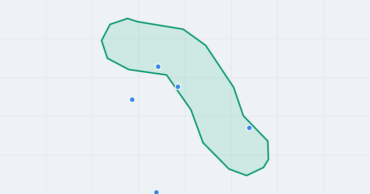 Mapa ulicy Olsztyńska z flipami w okolicy