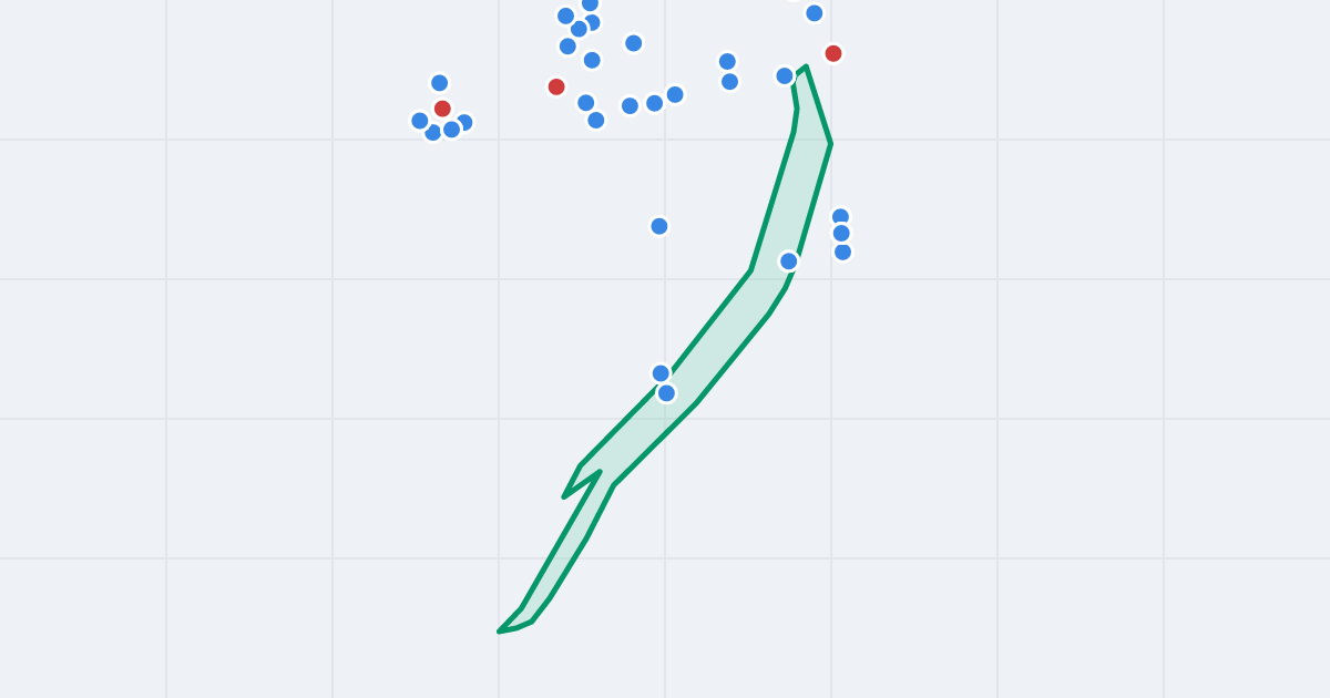 Mapa ulicy Kawaleryjska z flipami w okolicy