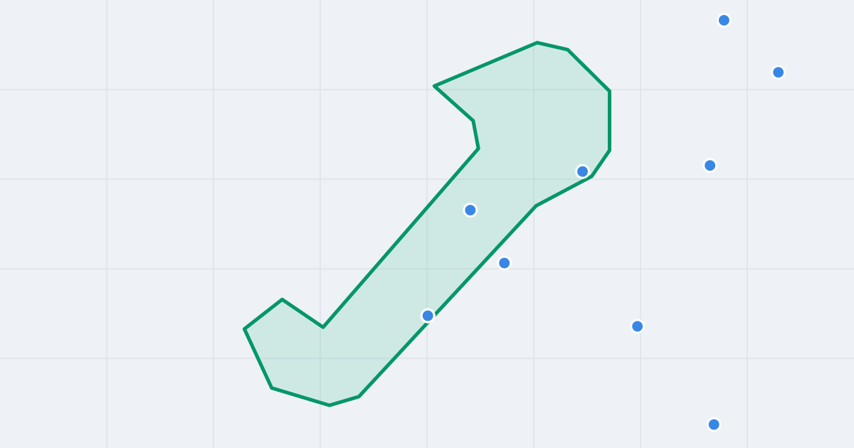 Mapa ulicy Św. Wojciecha z flipami w okolicy