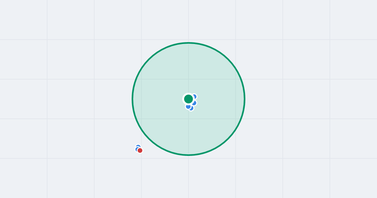 Mapa: Plażowa 5 i flipy w promieniu 1 km