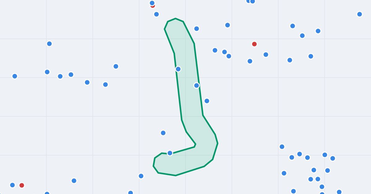 Mapa ulicy 1 Maja z flipami w okolicy