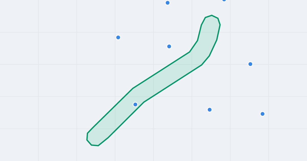 Mapa ulicy Długa z flipami w okolicy
