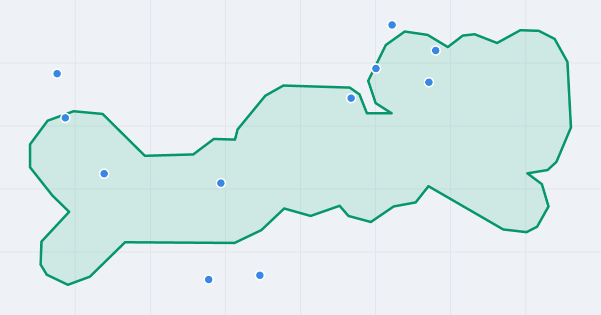 Mapa ulicy Doliny Miętusiej z flipami w okolicy
