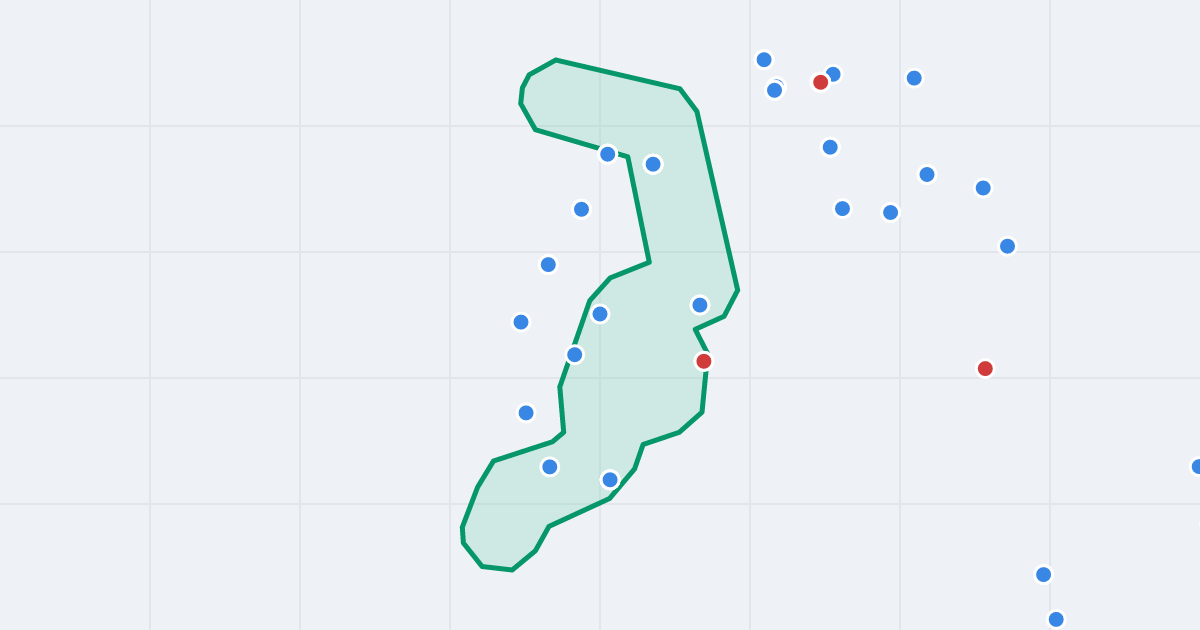 Mapa ulicy Goleszowska z flipami w okolicy