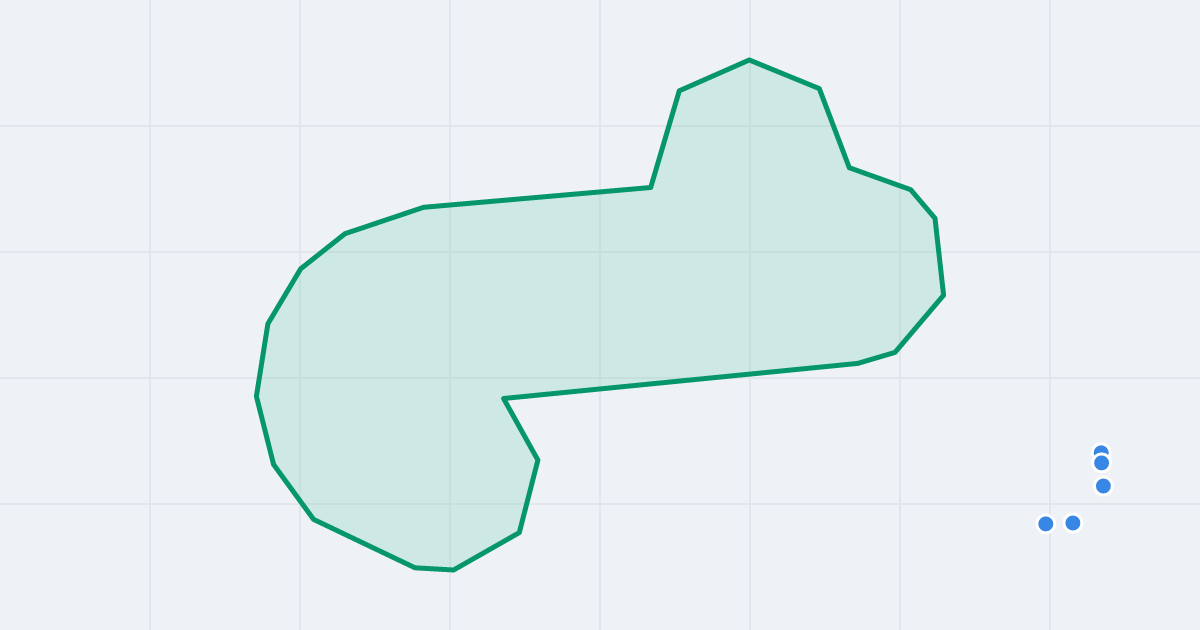 Mapa ulicy Piotrkowska z flipami w okolicy
