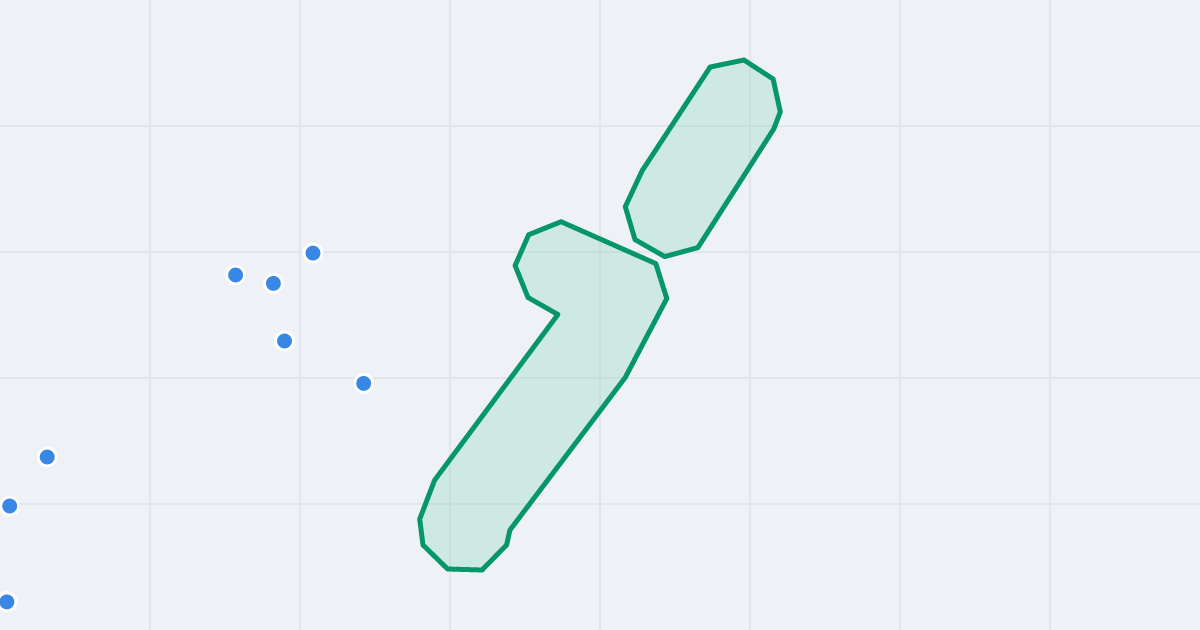 Mapa ulicy Wiślana z flipami w okolicy