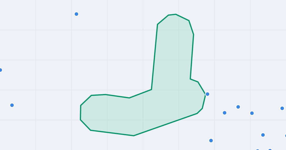 Mapa ulicy Zielona z flipami w okolicy