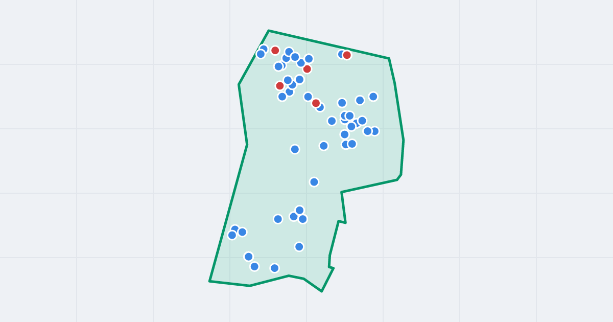 Mapa: Bielawy z flipami