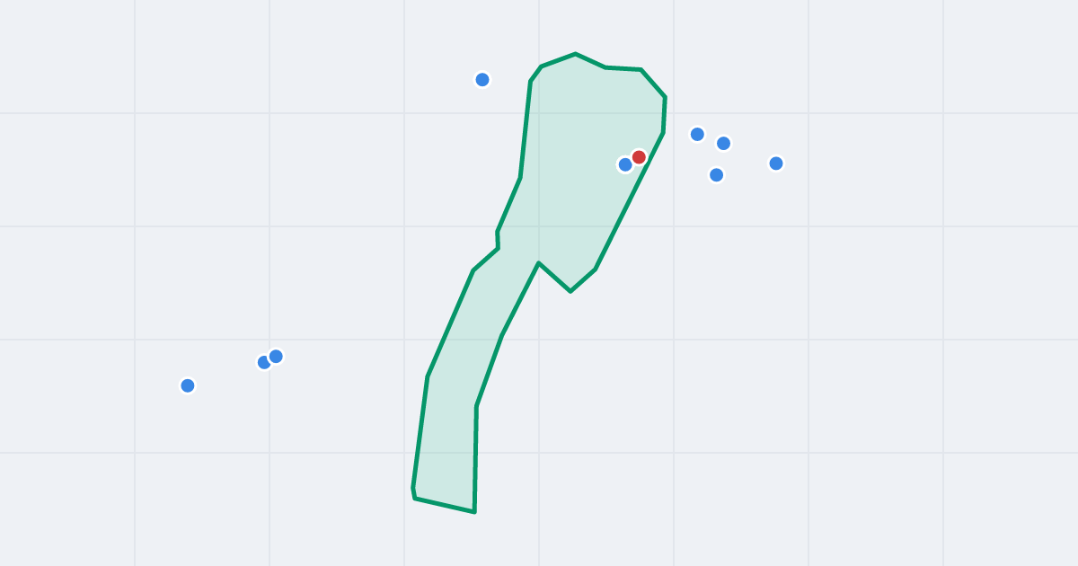 Mapa ulicy Bernardyńska z flipami w okolicy