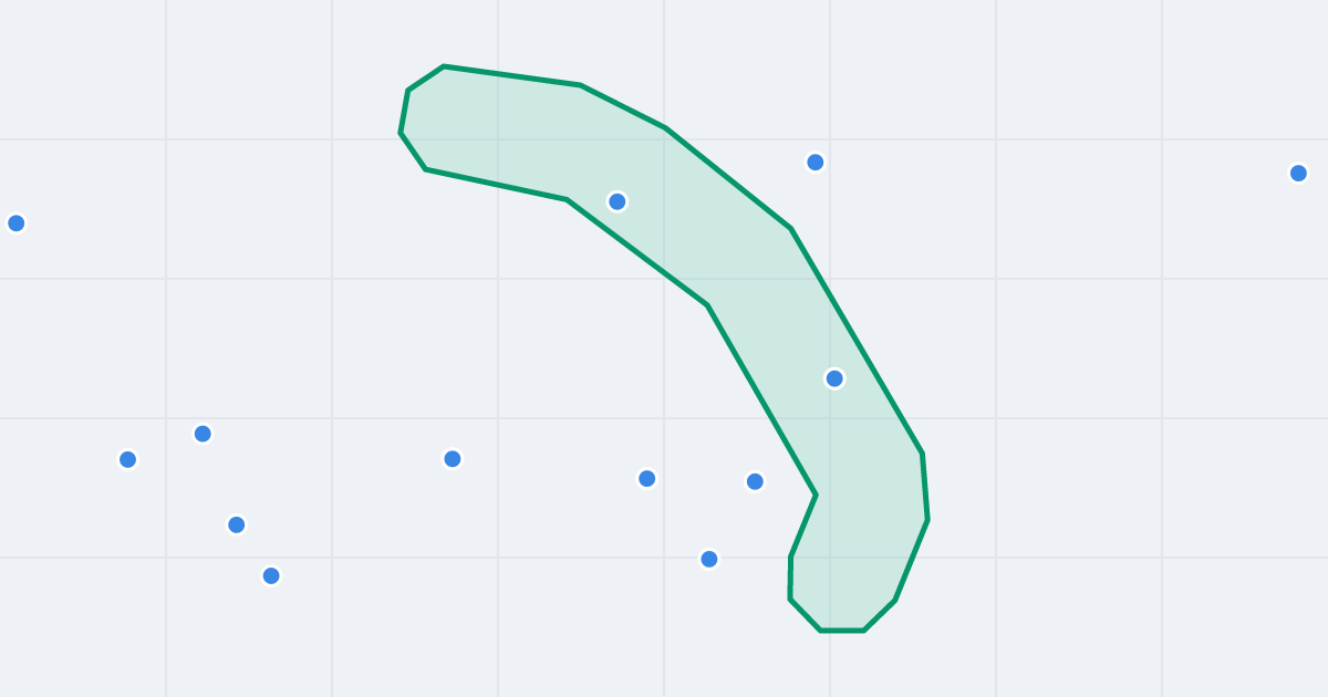 Mapa ulicy św. Trójcy z flipami w okolicy