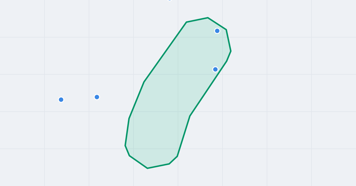 Mapa ulicy Generalska z flipami w okolicy