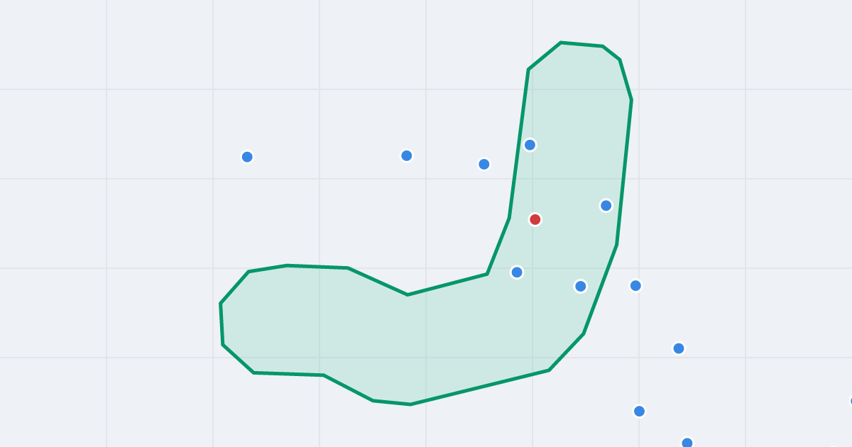 Mapa ulicy Janiny Porazińskiej z flipami w okolicy