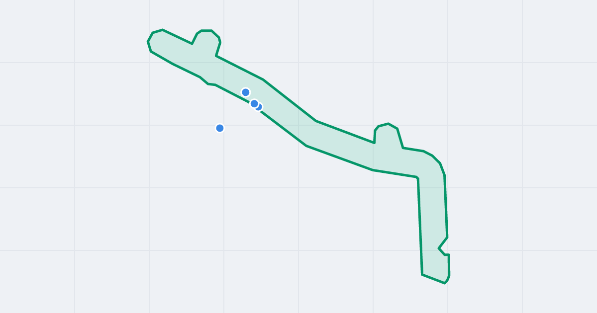 Mapa ulicy Kruszyńska z flipami w okolicy