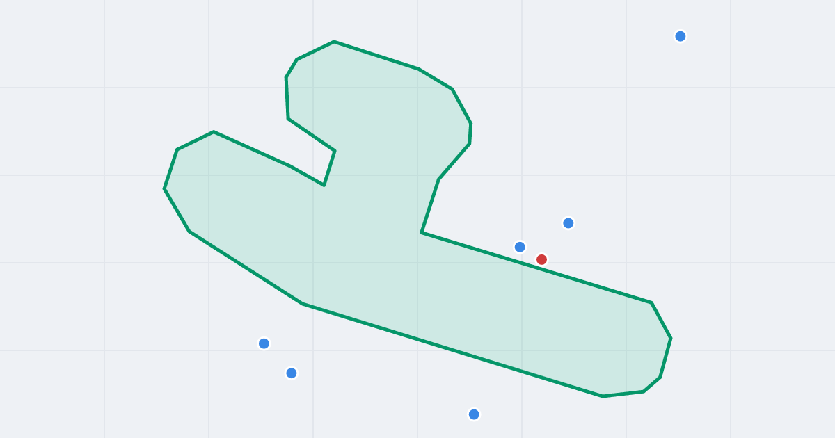 Mapa ulicy Galla Anonima z flipami w okolicy