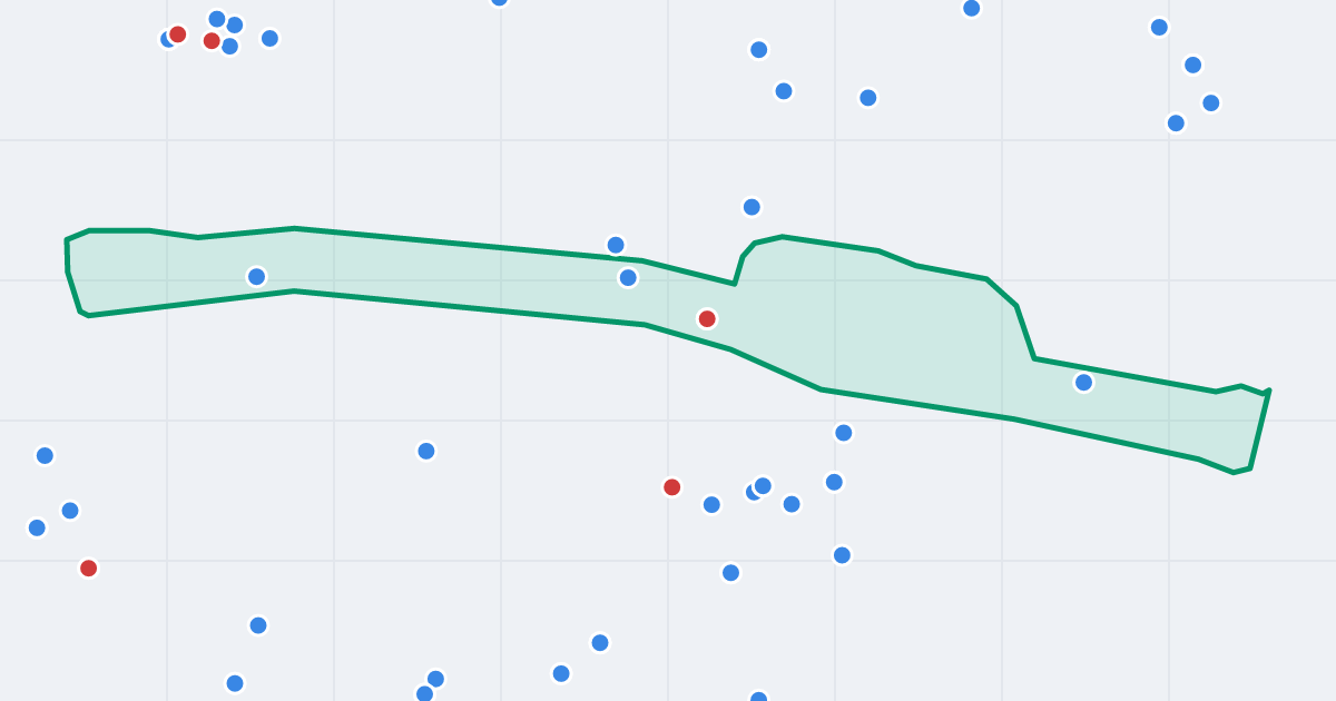 Mapa ulicy Toruńska z flipami w okolicy