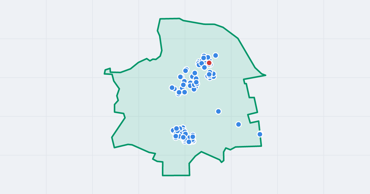 Mapa: Miechowice z flipami