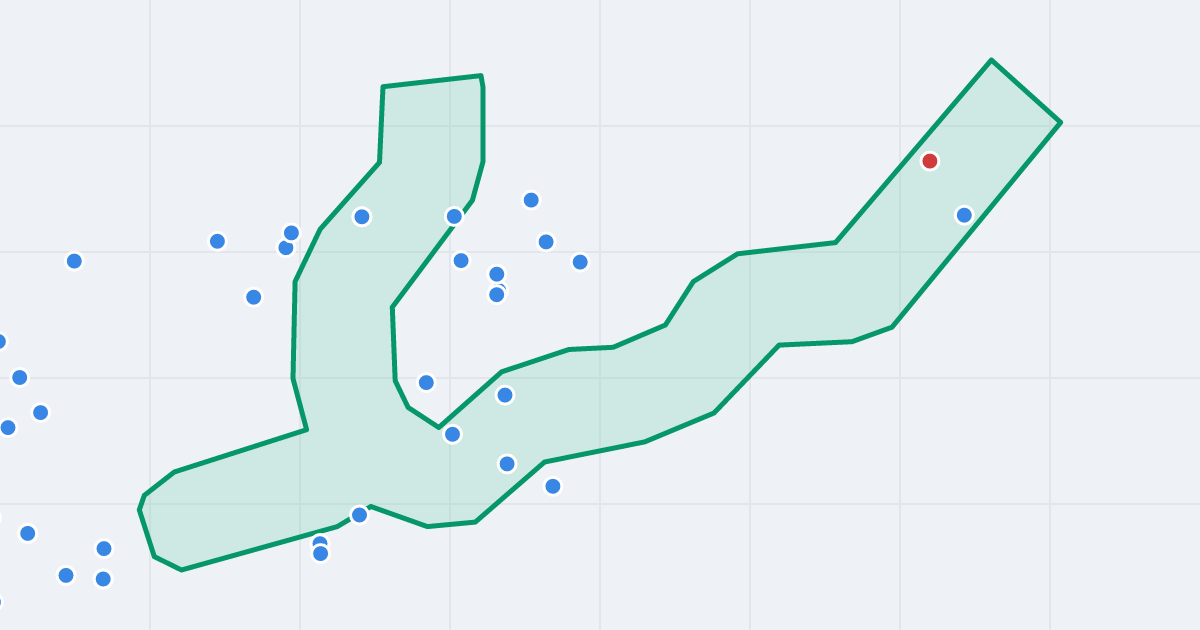 Mapa ulicy Księdza Prymasa Augusta Hlonda z flipami w okolicy