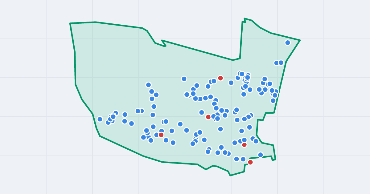 Mapa: Śródmieście z flipami