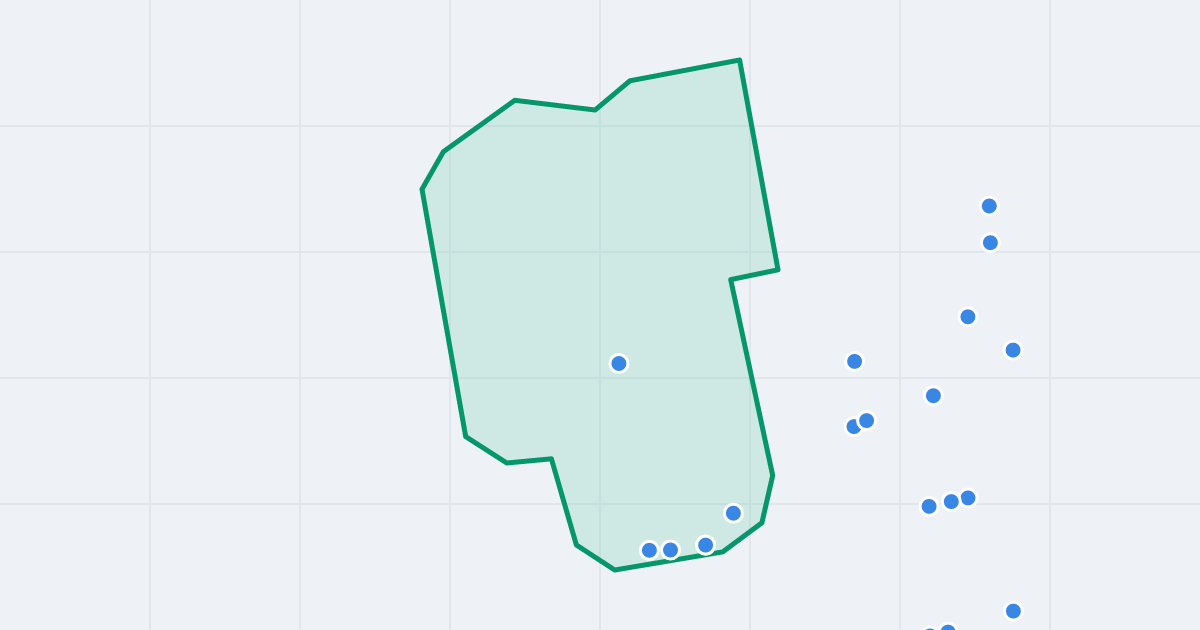 Mapa ulicy pl. Stefana Żeromskiego z flipami w okolicy