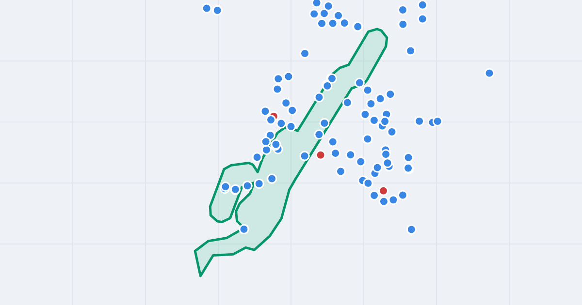Mapa ulicy Orzegowska z flipami w okolicy