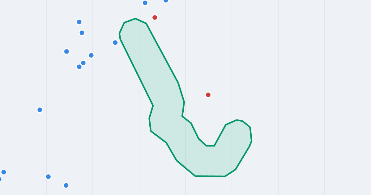 Mapa ulicy Kręta z flipami w okolicy