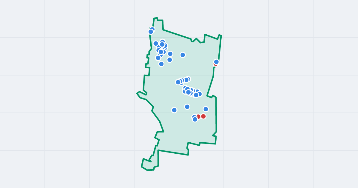 Mapa: Częstochówka-Parkitka z flipami