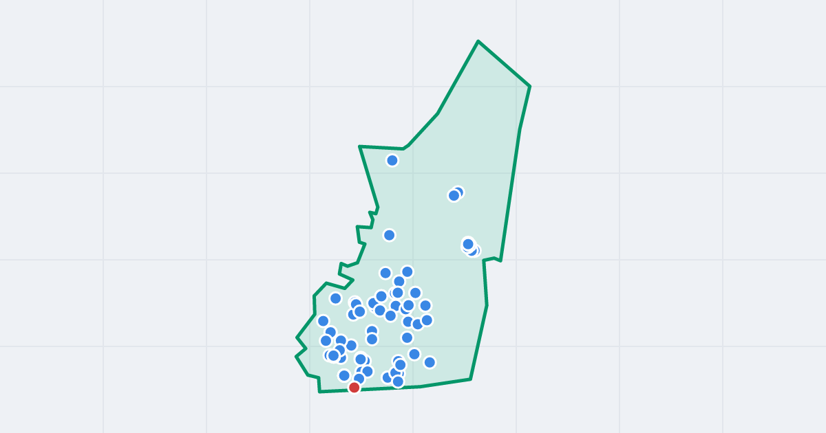 Mapa: Północ z flipami