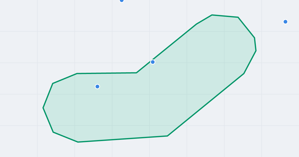 Mapa ulicy Grażyny Bacewicz z flipami w okolicy