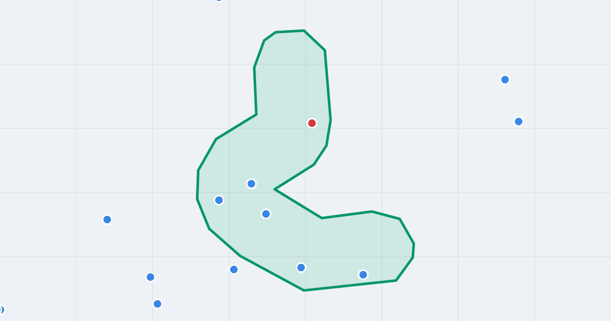 Mapa ulicy Józefa Gaczkowskiego z flipami w okolicy