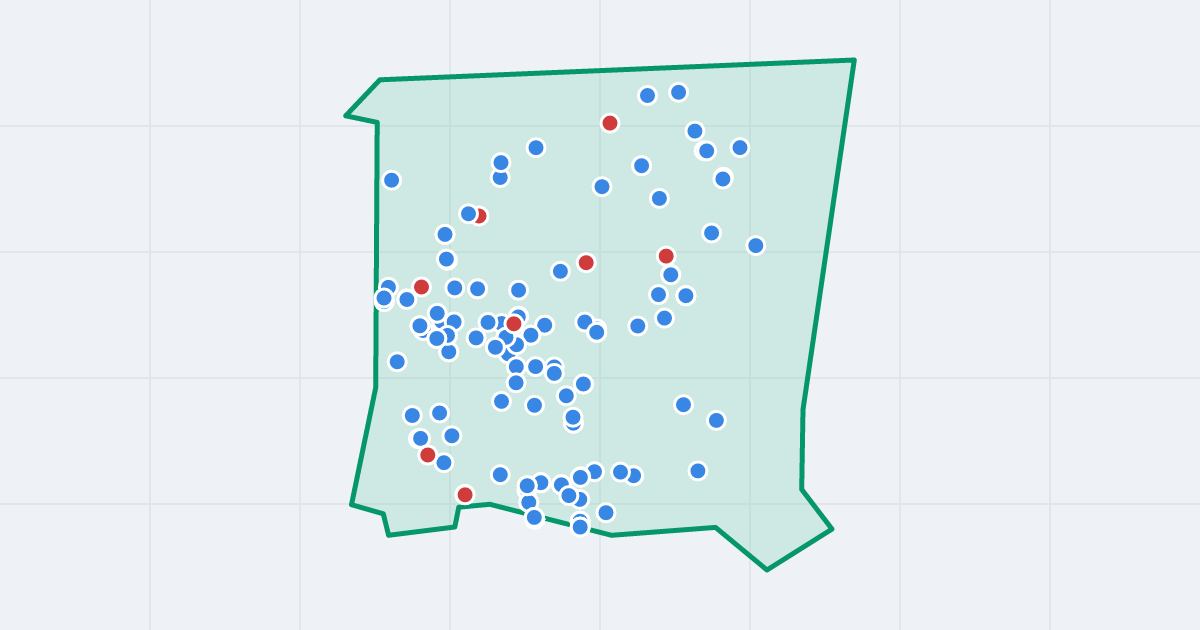 Mapa: Śródmieście z flipami