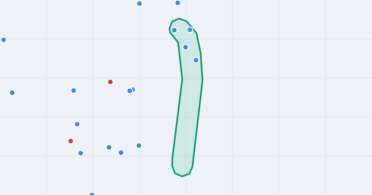 Mapa ulicy Nadrzeczna z flipami w okolicy