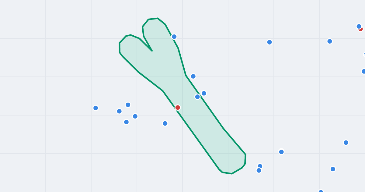 Mapa ulicy Gustawa Morcinka z flipami w okolicy