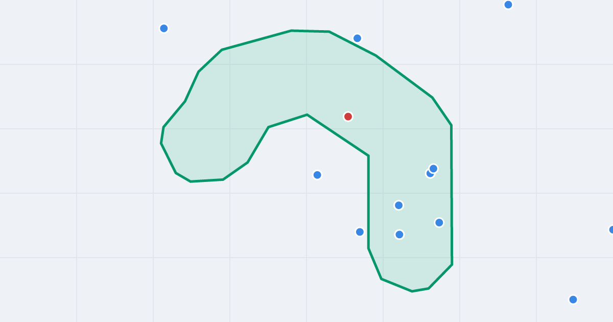 Mapa ulicy Karola Adamieckiego z flipami w okolicy