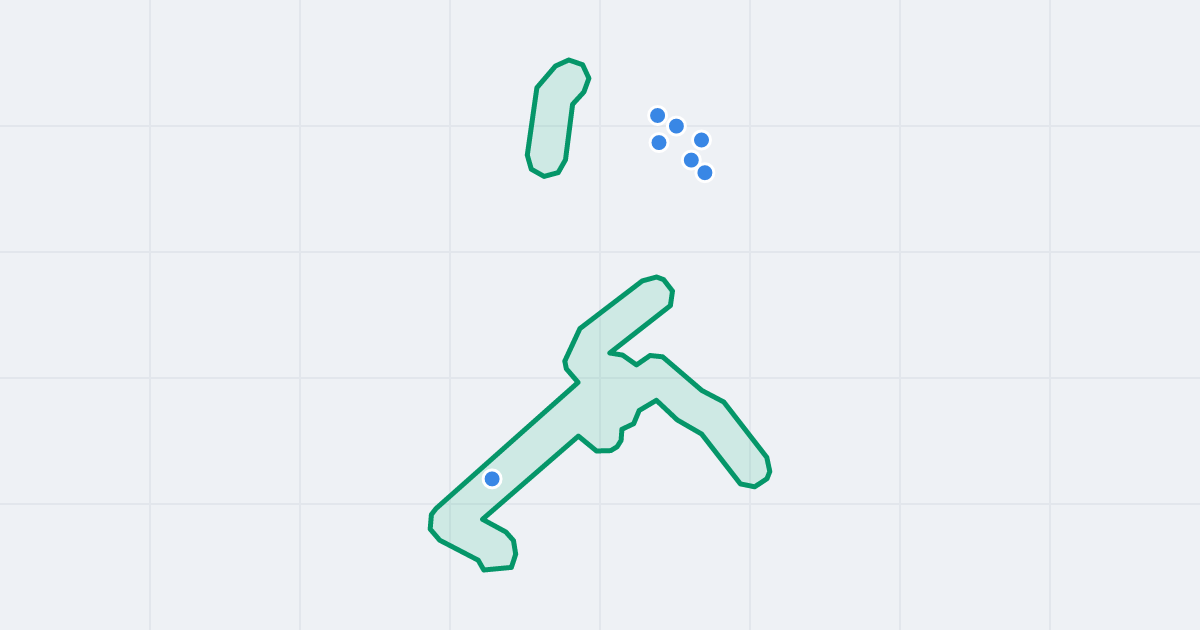 Mapa ulicy Dębowa z flipami w okolicy