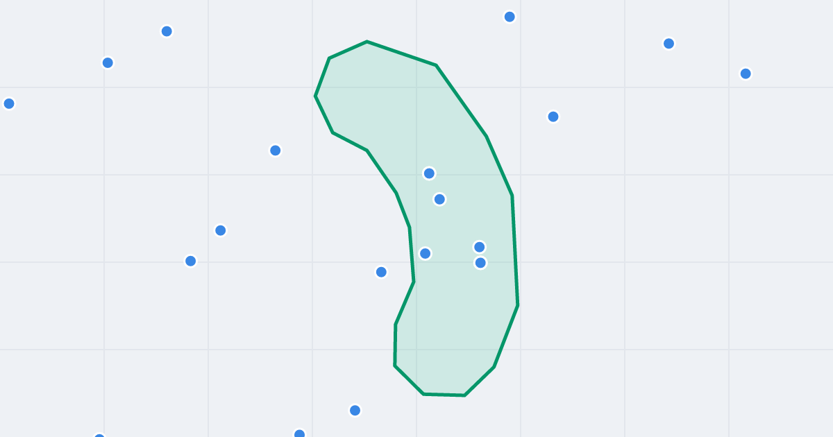 Mapa ulicy Trybunalska z flipami w okolicy