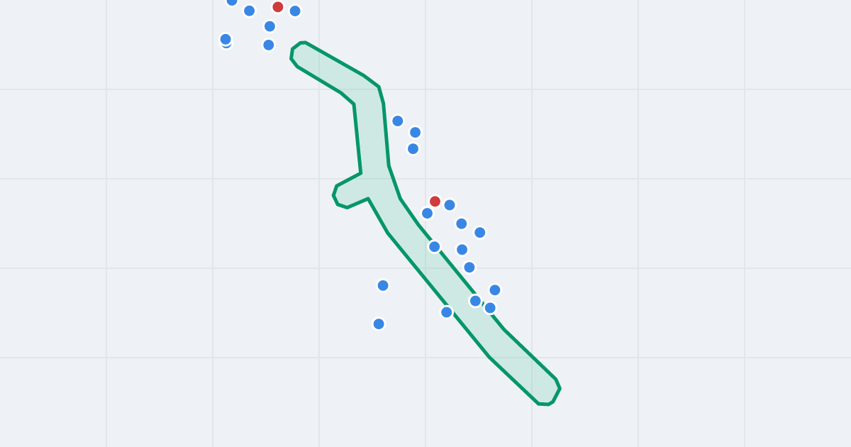 Mapa ulicy Jana Kilińskiego z flipami w okolicy