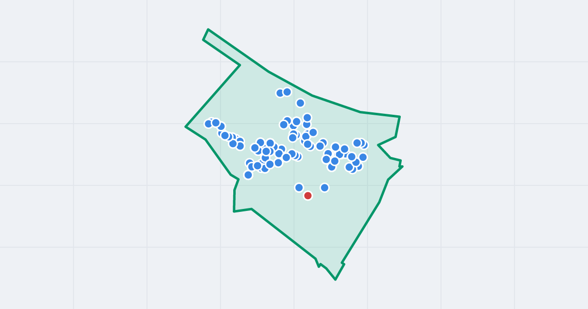 Mapa: Brzeźno z flipami