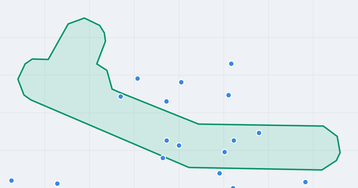 Mapa ulicy Konrada Korzeniowskiego z flipami w okolicy