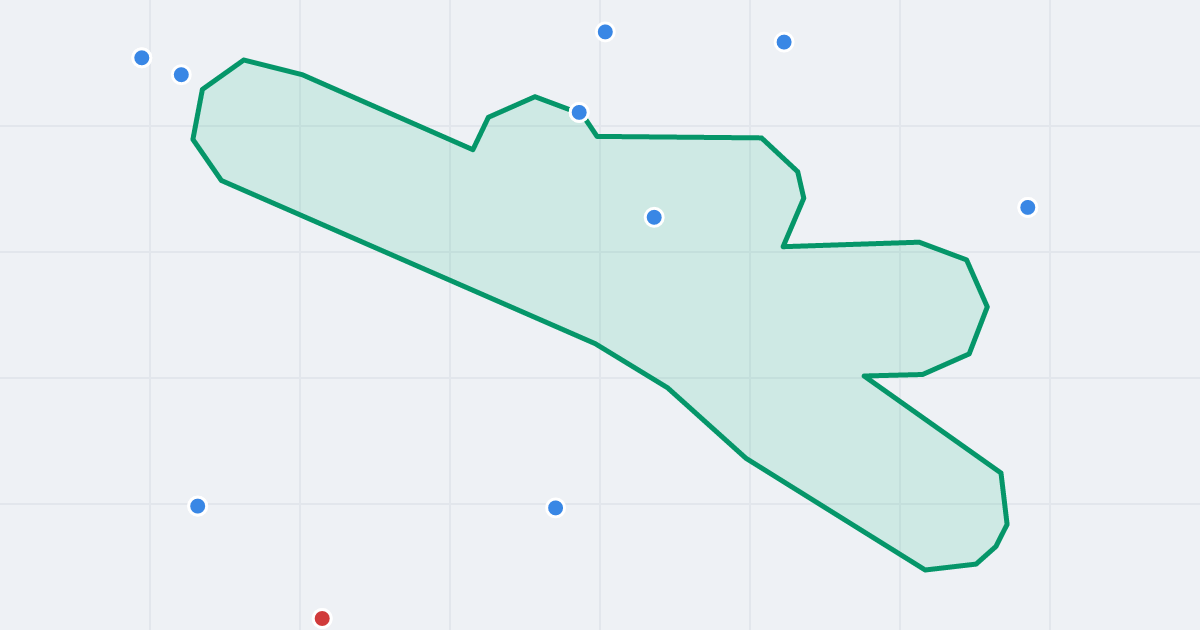Mapa ulicy Łozy z flipami w okolicy