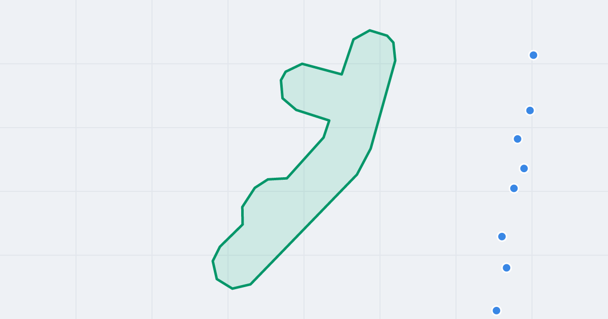 Mapa ulicy Pólnicy z flipami w okolicy