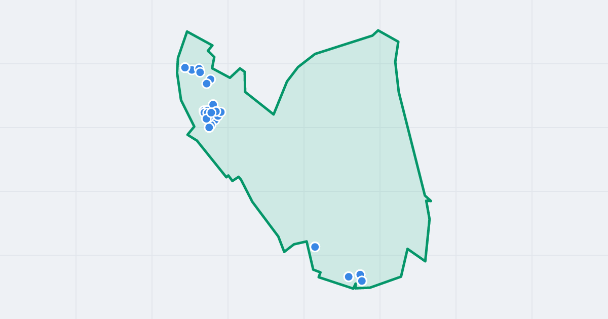 Mapa: Młyniska z flipami