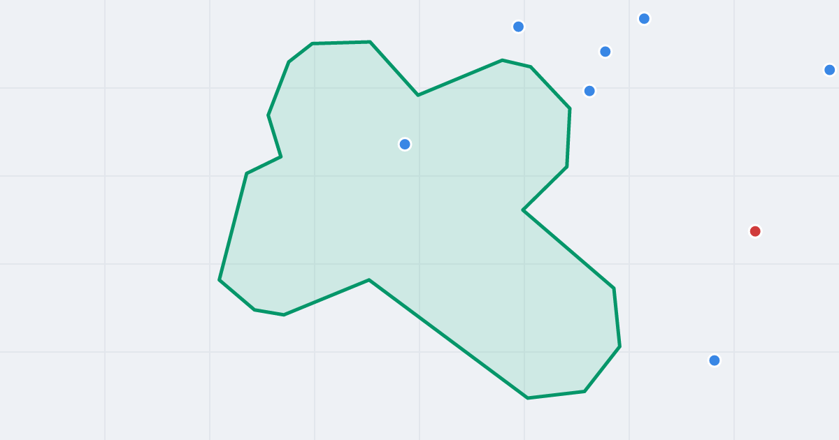Mapa ulicy gen. Elżbiety Zawackiej z flipami w okolicy