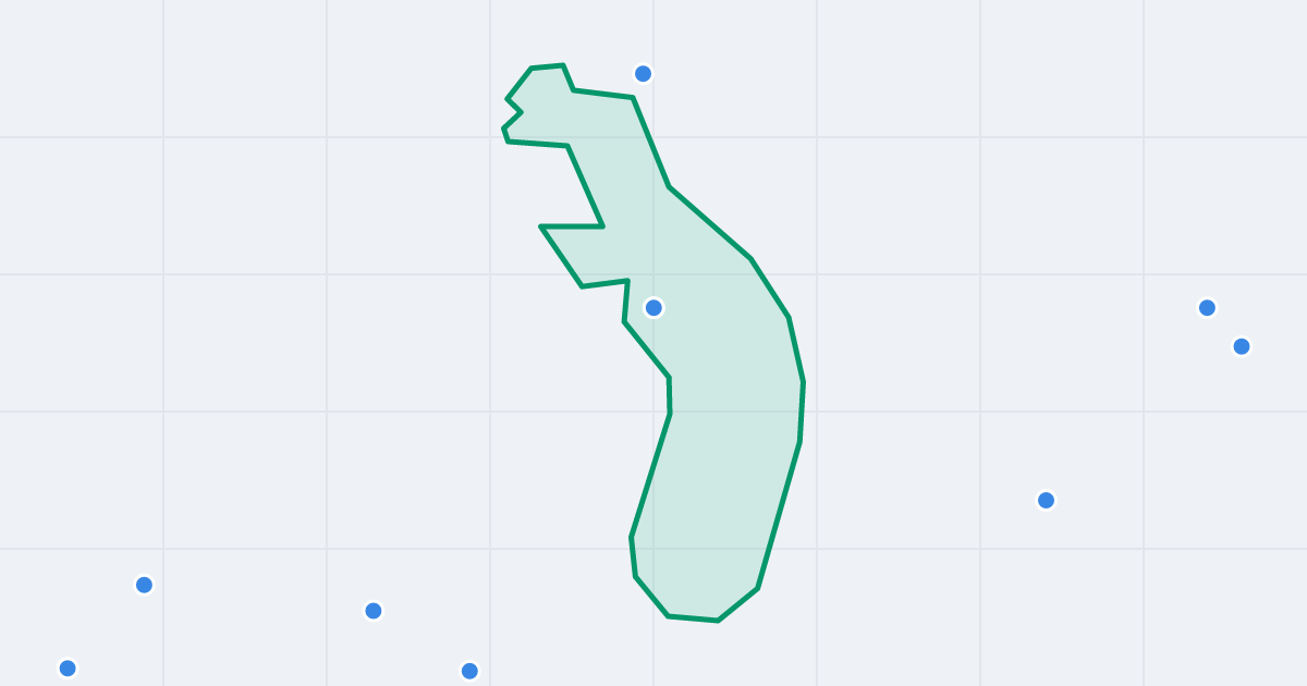Mapa ulicy Zamiejska z flipami w okolicy