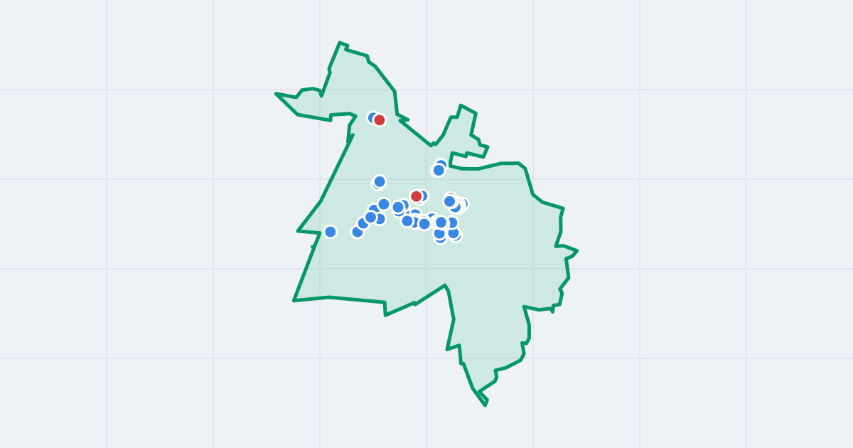 Mapa: Osowa z flipami