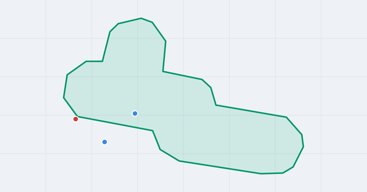 Mapa ulicy Akteona z flipami w okolicy