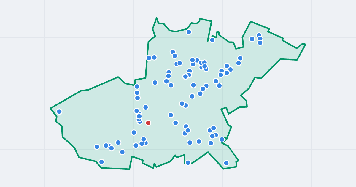 Mapa: Piecki-Migowo z flipami