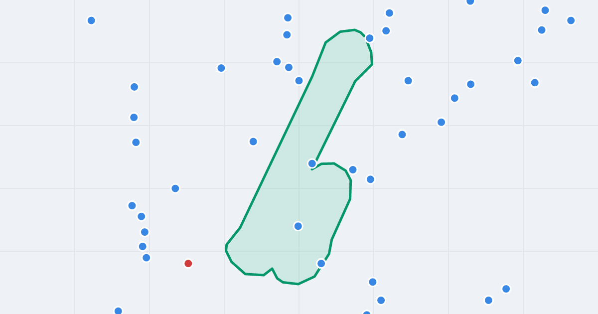 Mapa ulicy Bulońska z flipami w okolicy