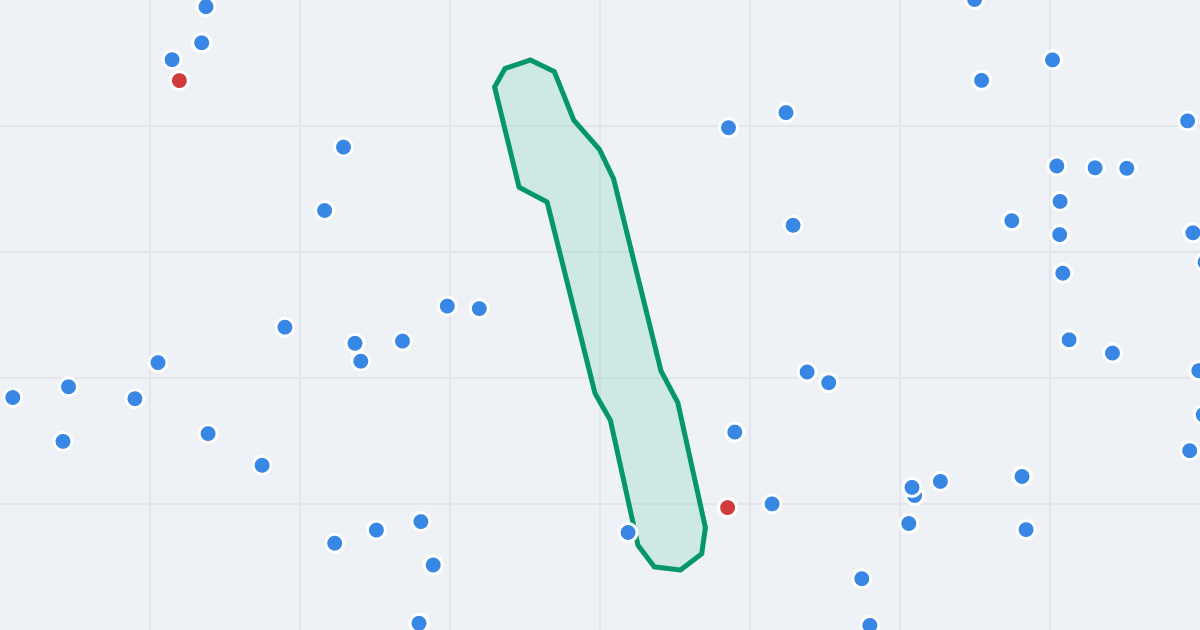 Mapa ulicy Leona Droszyńskiego z flipami w okolicy